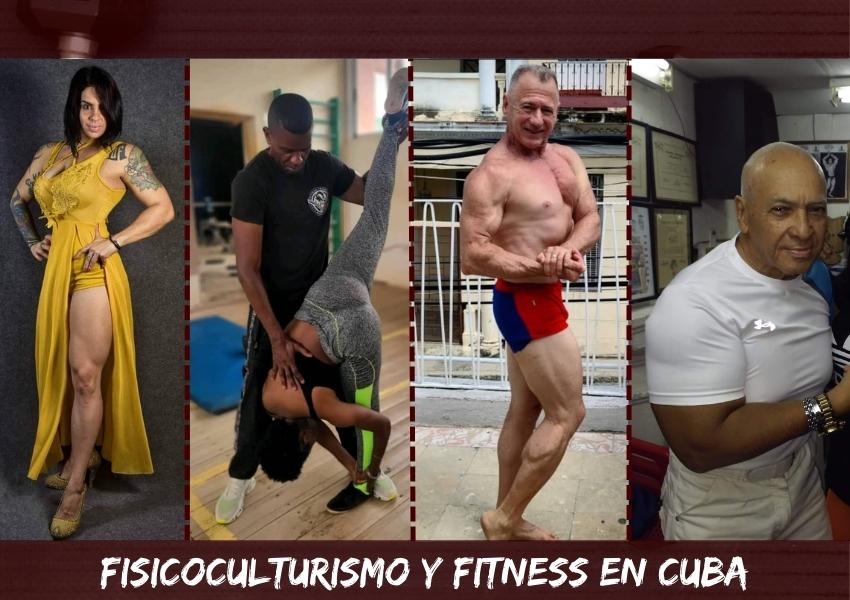 Entrenadores más populares de fitness y fisicoculturismo en Cuba