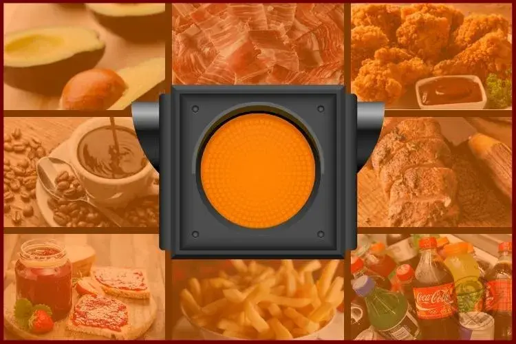 El semáforo de los alimentos - Color Naranja